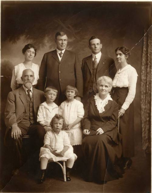 John Franklin Hendrix and Marcia Ellen Hendrix and Family