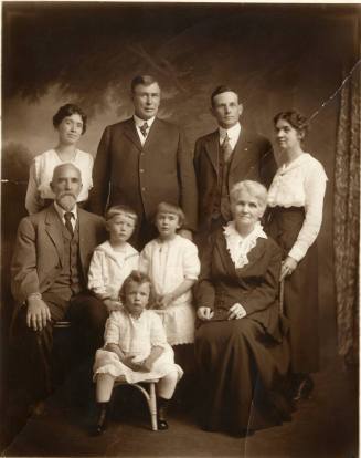 John Franklin Hendrix and Marcia Ellen Hendrix and Family