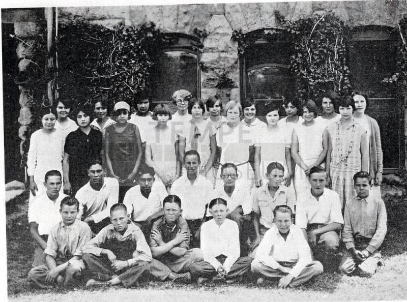 Tempe State Teacher's College 8th Grade Class, 1928