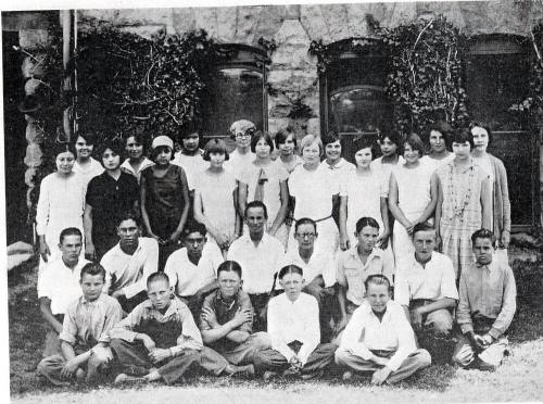 Tempe State Teacher's College 8th Grade Class, 1928
