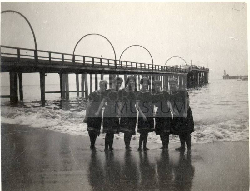 Local Girls at the beach on Road Trip to California