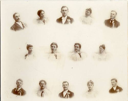 Tempe Normal School Graduating Class 1896 Including Georgia Hendrix
