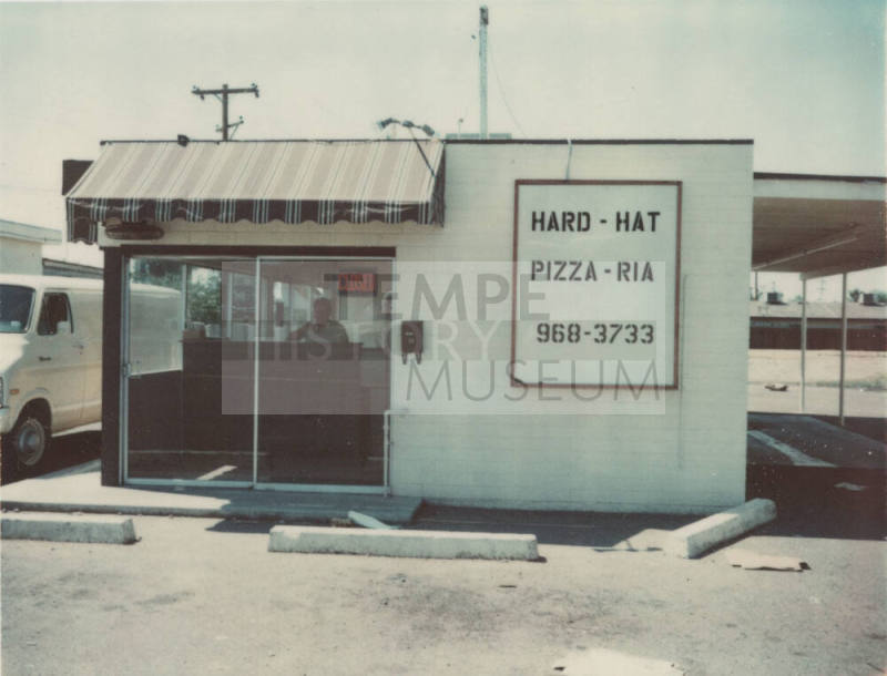 Hard-Hat Pizza-Ria Restaurant - 1329 West University Drive, Tempe, Arizona