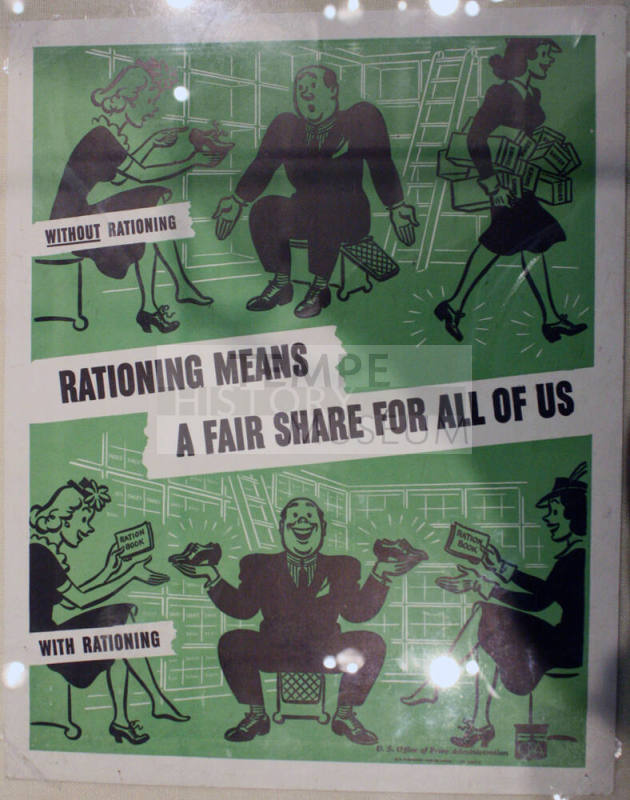Poster - Rationing Propaganda Poster