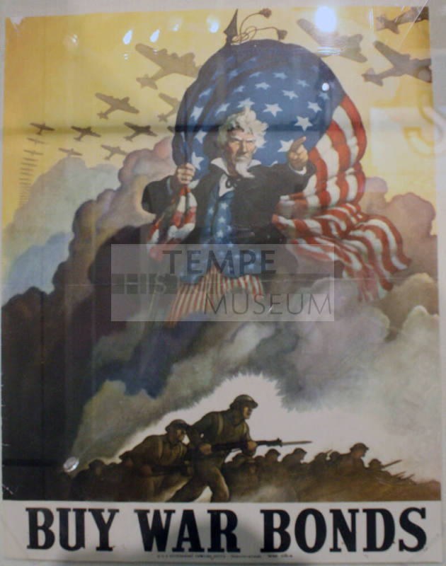 Buy War Bonds ( image with Uncle Sam)