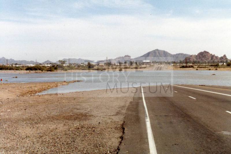 Salt River 1988 Flood Looking North