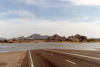 Jan 1988 Salt River Flood Facing North
