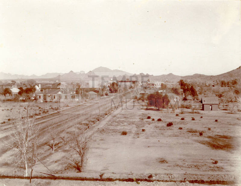 Mill Avenue Looking North 1899