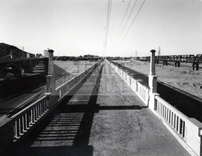 Ash Avenue Bridge View from North End