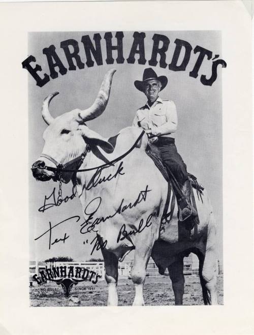 Tex Earnhardt Poster