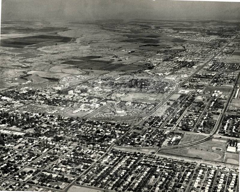 Aerial View of Arizona State University Campus, Tempe