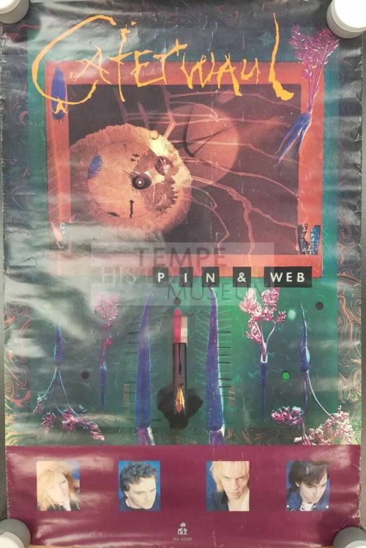Caterwaul Pin & Web Poster