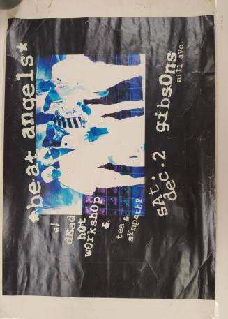 Beat Angels Poster for Concert at Gibsons on Mill Avenue