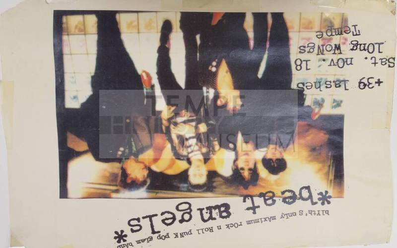 Beat Angels Poster for Concert at Long Wongs in Tempe