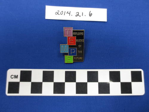 Lapel pin, Tempe: Building Blocks of the Future