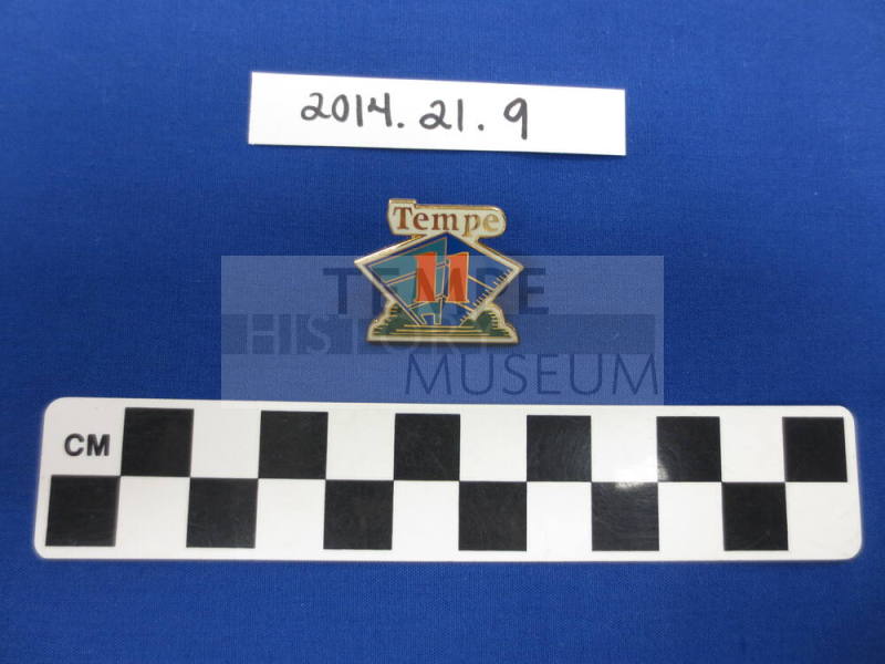Lapel pin, Tempe 11