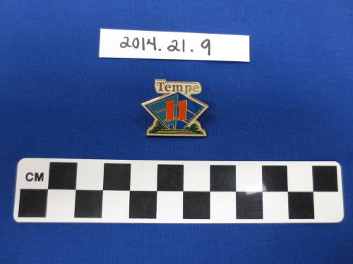 Lapel pin, Tempe 11