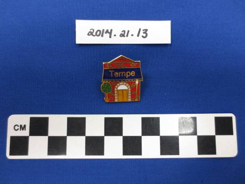 Lapel pin, Tempe
