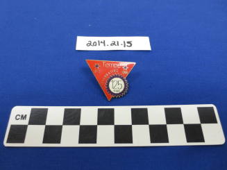 Lapel pin, Tempe Celebrating 125 Years
