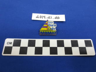 Lapel pin, Tempe Town Lake