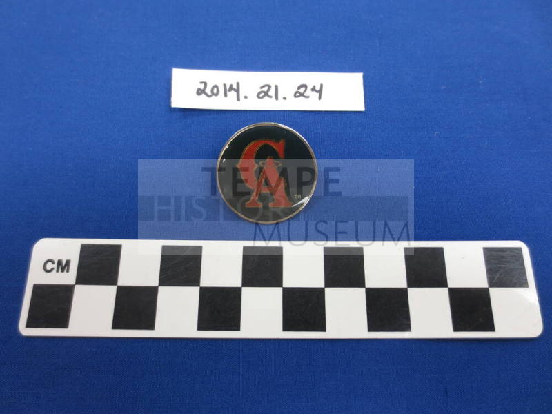 Lapel pin, CA