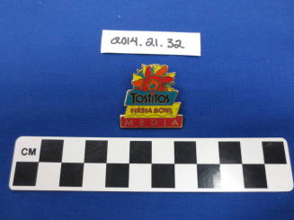 Lapel pin, Tostito's Fiesta Bowl Media