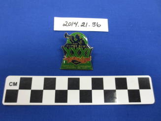 Lapel pin, 1997 Superbowl