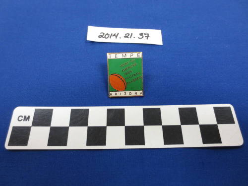 Lapel pin, 1996 Football Classics Host