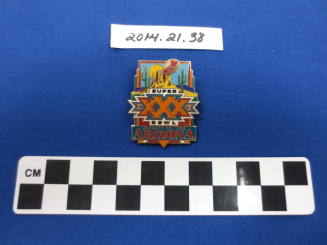 Lapel pin, 1996 Superbowl