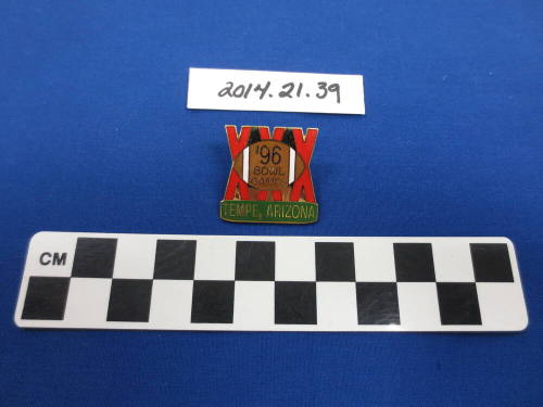 Lapel pin, 1996 Superbowl