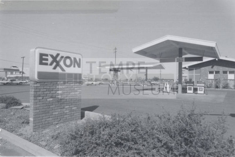 Exxon Gasoline Station - 1815 East University Drive, Tempe, Arizona