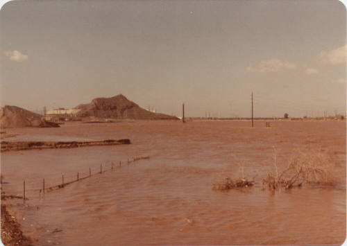 Salt River in Flood, March 1978
