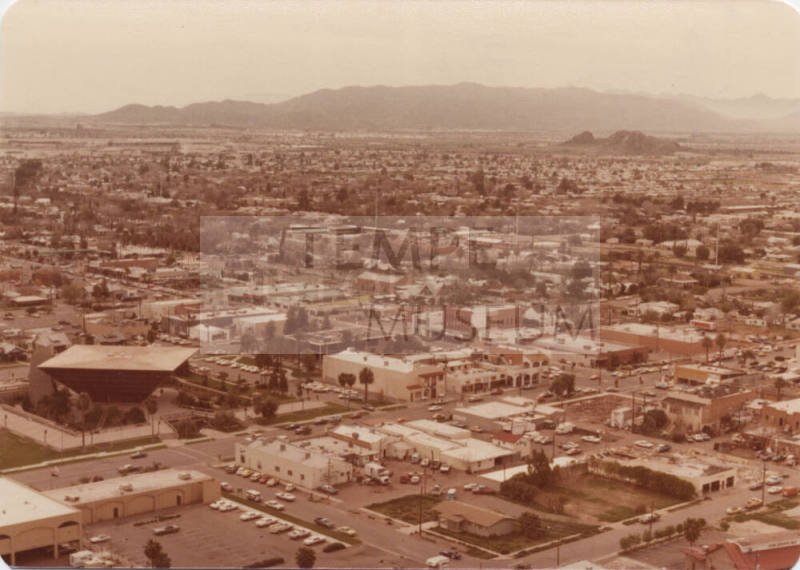 Tempe, from "A" Butte, March 1978