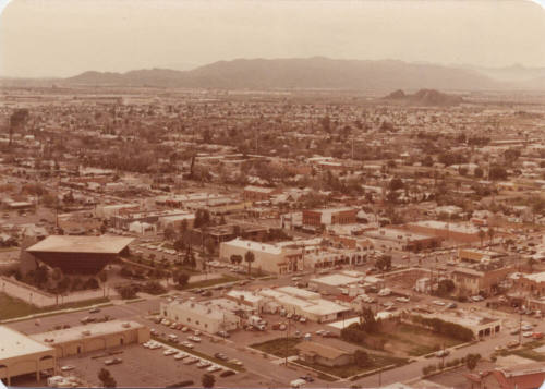 Tempe, from "A" Butte, March 1978