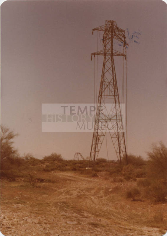 Salt River Flood Damage - Transmission Tower