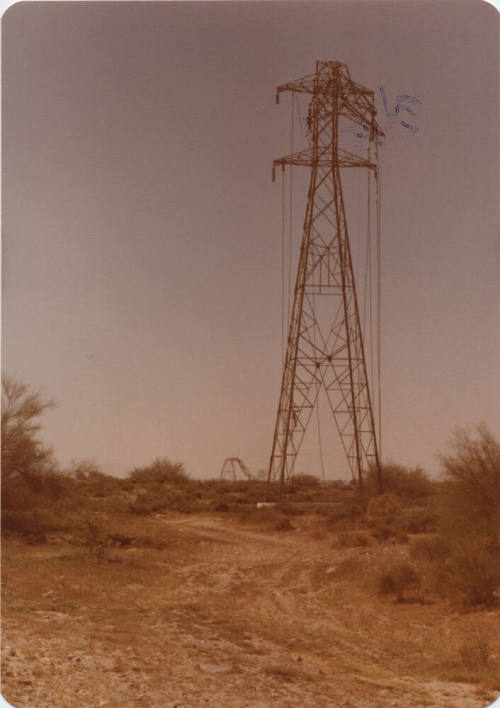 Salt River Flood Damage - Transmission Tower