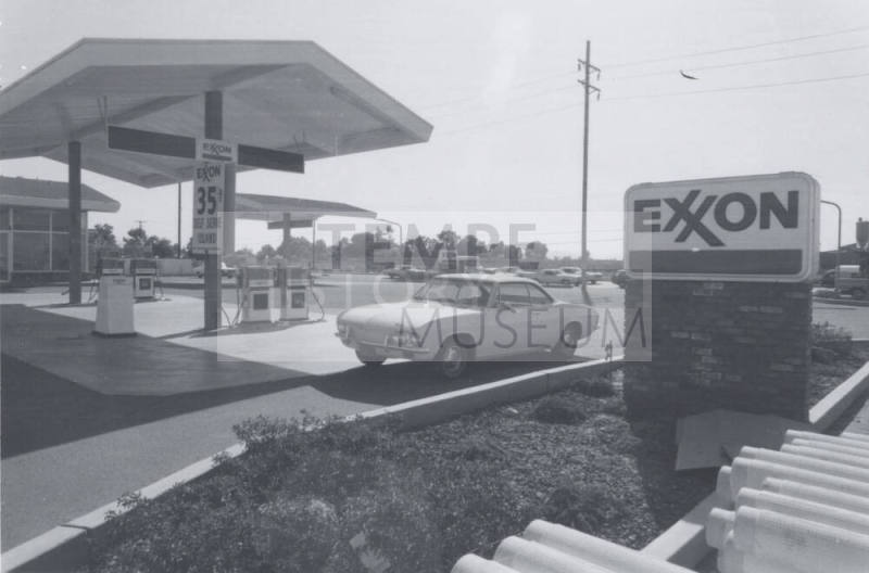Exxon Gasoline Station - 1815 East University Drive, Tempe, Arizona