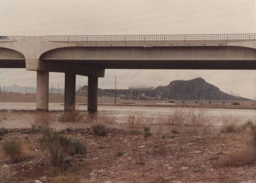 McClintock Bridge Looking West to ASU Football Stadium
