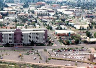 ASU and Downtown Tempe from Hayden Butte, 1992