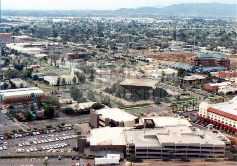 View Southeast from Hayden Butte, 1992