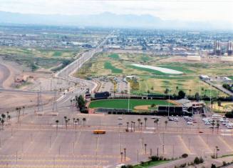 ASU Golf Course from Hayden Butte, 1992