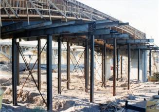 New Mill Avenue Bridge under Construction, 1992