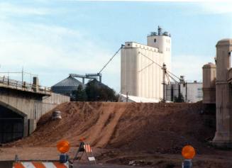 Mill Avenue Bridges and Hayden Flour Mill, 1993