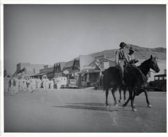 Parade down Mill Avenue