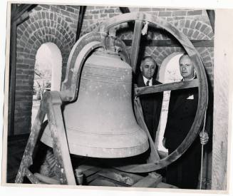 Dr. Samuel Burkhard and Eight Street School Bell