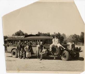 Young People on a School Bus