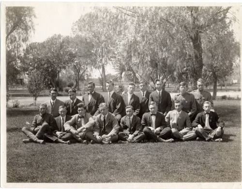 Group of Young Men in Suits