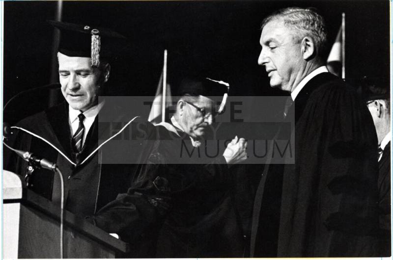 Dr. G. Homer Durham at Convocation