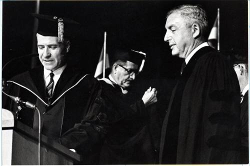 Dr. G. Homer Durham at Convocation