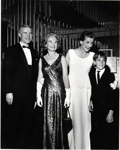 Dr. and Mrs. Durham, Mrs. Gammage and Grandson